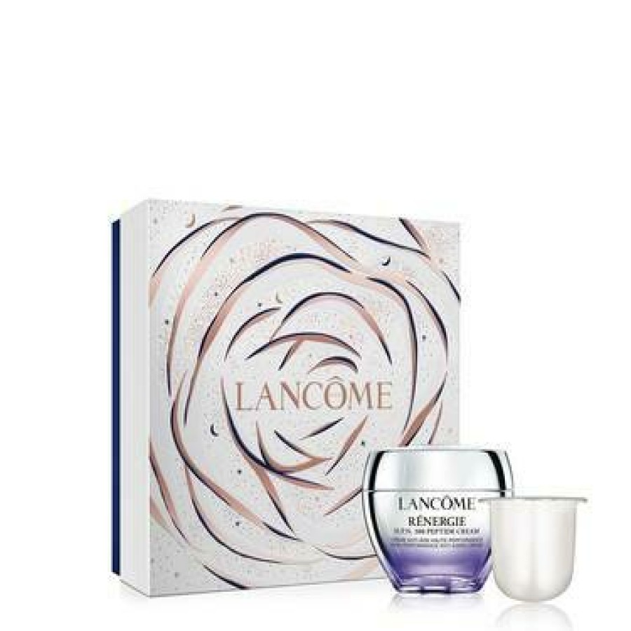 Proteccion De La Piel Lancome | Set De Regalo Navideno Con Crema Peptidica Renergie Hpn 300